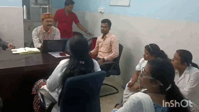 लखीसराय सदर अस्पताल उपाधीक्षक कार्यालय में सुरक्षित गर्भपात सेवा को लेकर समीक्षात्मक बैठक आयोजित
