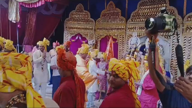 आगरा जगनेर में जनकपुरी सजी 19,10, 2023 सभी भक्तों और श्रद्धालुओं ने जनकपुरी में किया राम सीता मां का सिमरन