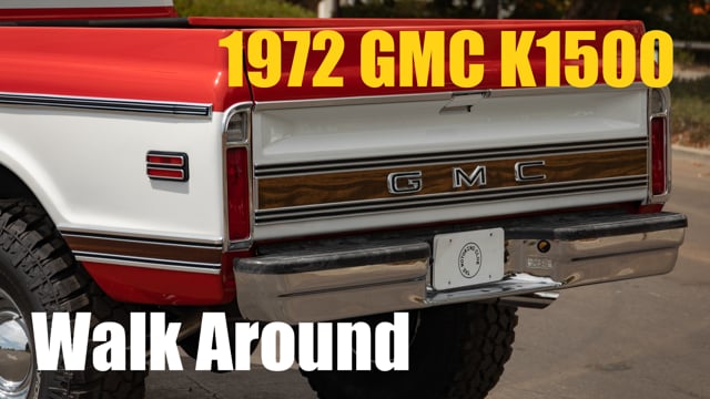 1972 GMC K1500 Custom 4×4
