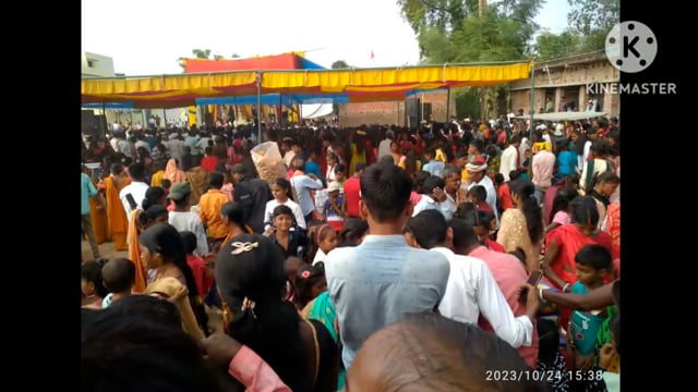 दुर्गा पूजा तथा दशहरा के अवसर पर बरदाहा एवं सांढ़ गांव में किया गया मेले का आयोजन