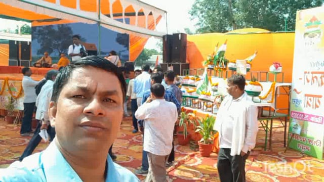 मेरी माटी मेरा देश अमृत कलश यात्रा का जनपद स्तरीय कार्यक्रम सैठ बी एन पोद्दार इंटर कॉलेज मथुरा में हुआ