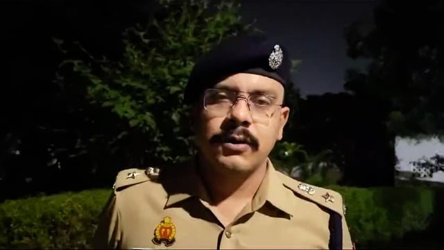 27 10 2023 रात्रि 1:30 बजे थाना सिकंदरा क्षेत्र में जेसीबी चौराहे पर बदमाशों द्वारा पुलिस टीम पर फायरिंग जवाबी फायरिंग 