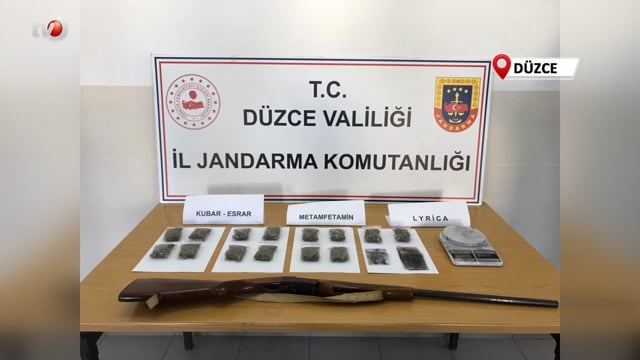 Düzce'de Uyuşturucu Operasyonu