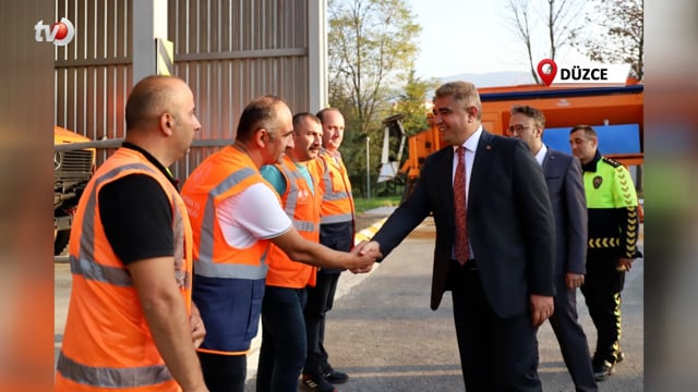 Yaklaşan Kış Öncesi Çalışmaları Yerinde İnceledi