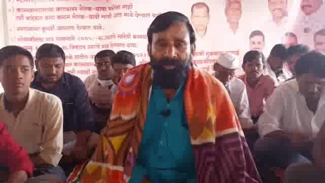 मोरतळवाडी येथील उपोषणस्थळी प्रशासनाने पाठ फिरवली,मनसे शेतकरी सेनेचे जिल्हा उपाध्यक्ष रामदास पाटील