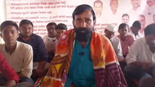 शेतकऱ्यांच्या मागण्या मान्य होईपर्यंत उपोषण करणार,मनसे शेतकरी सेनेचे जिल्हा उपाध्यक्ष रामदास पाटील