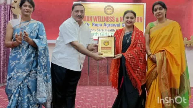 मथुरा गर्ल्स डिग्री कॉलेज में भोजन और स्वास्थ्य रक्षण की पारंपरिक पद्धतियां के बारे में डॉ रूपा गोपाल द्वारा जानकारी दी