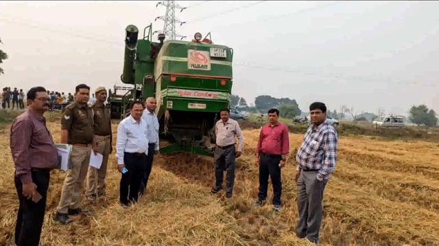 बिना मानक के चल रही कंबाइंड मशीनों को लगातार किया जा रहा प्रतिबंधित।