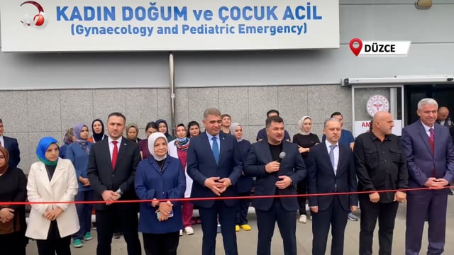 Kadın ve Çocuk Hastanesi Açıldı