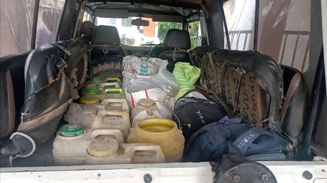 सूरजगढ़ थाना पुलिस के द्वारा   जप्त किए गए शराब को विनष्टीकरण हेतु भेजा गया लखीसराय।