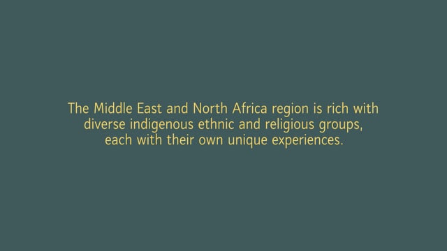 Indigenous Communities of the Middle East - AIMEE