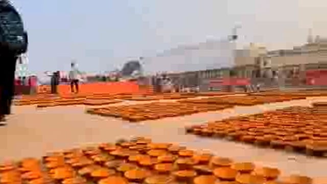 अयोध्या....
भगवान राम के स्वागत के लिए अयोध्या नगरी सज कर तैयार है।Deepotsav@2023