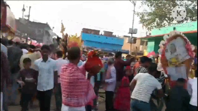 फूलीडूमर प्रखंड के प्राचीन काली मंदिर भितिया में प्रतिस्थापित मां काली की प्रतिमा का धूमधाम से किया गया विसर्जन