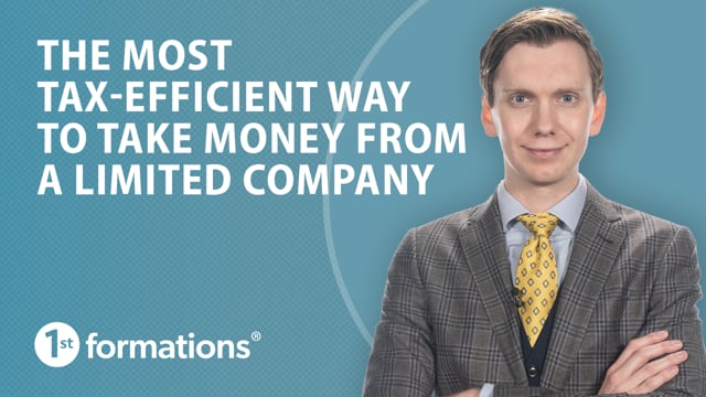 The most tax efficient way to take money out of a limited company