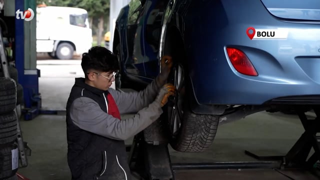 Kış Lastiği Mesaisi Başladı