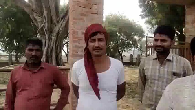 तलाबी भूमि पर पार्क बनवाने का ग्रामीणों ने प्रधान पर लगाया आरोप