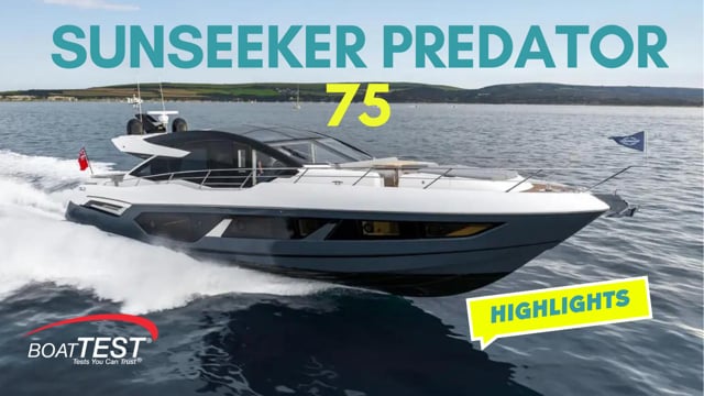 Sunseeker Predator 75 "Highlights" Flibs