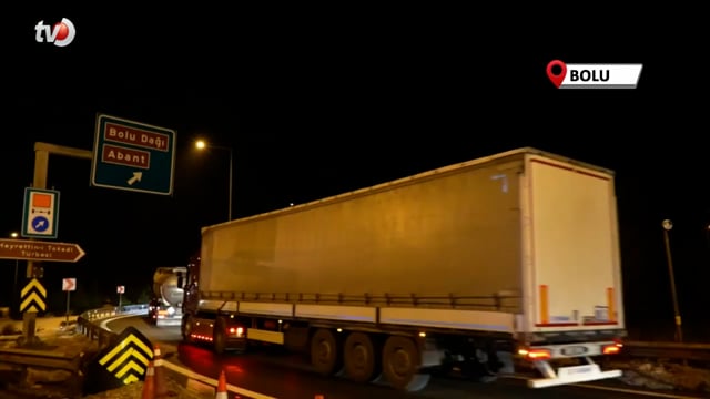 Bolu Dağı Tüneli İstanbul İstikameti 14 Saat Sonra Trafiğe Açıldı