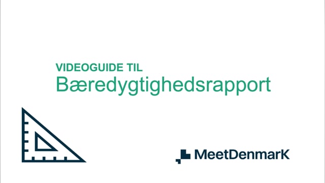 MDK, Bæredygtighedsrapport,Video 