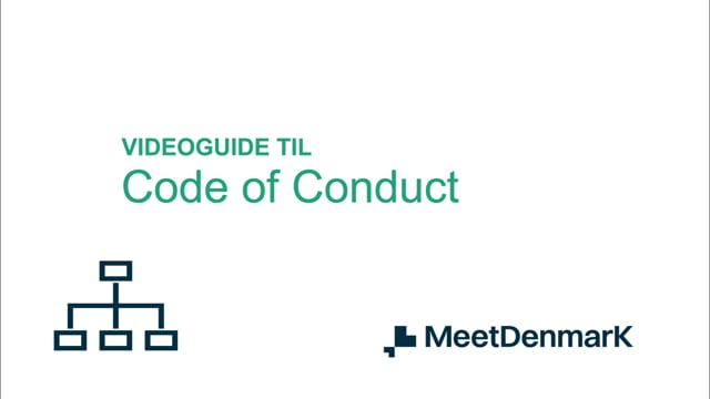MDK, Code of conduct,Video 