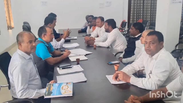 उप विकाश आयुक्त द्वारा विभिन्न राजनीतिक प्रखंड अध्यक्ष के साथ बैठक, मतदाता सूची को लेकर परिचर्चा