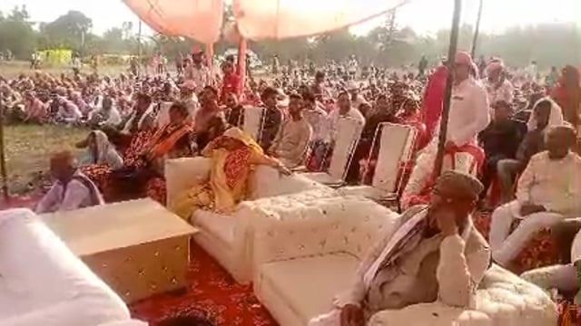 जय गुरुदेव नगर इटियाथोक में संत उमाकांत महाराज के सत्संग और नाम दान के कार्यक्रम की हुई शुरुआत