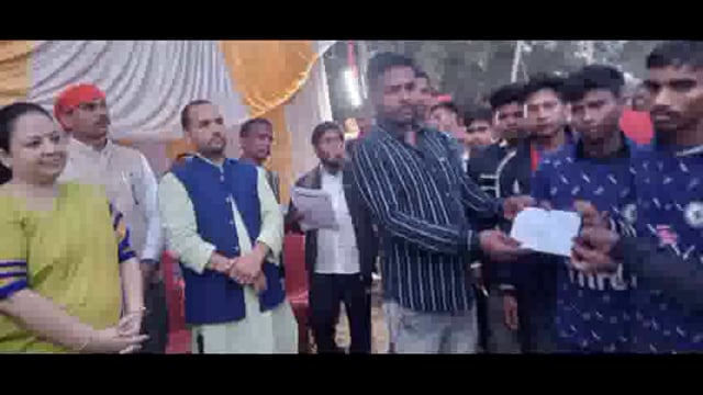 काली प्रतिमा स्थापन व मेले का शुभारंभ मे दो दिवसीय फुटबाल टूर्नामेंट का आयोजन के साथ बाल विवाह को लेकर जागरुकता संदेश