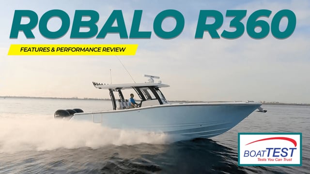 Robalo R360 (2024) Features & Performance Video | BoatTEST