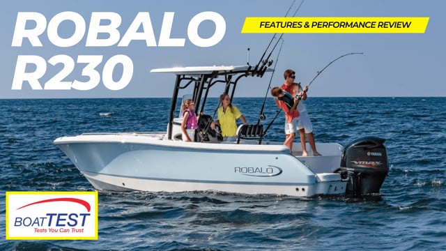 Robalo R230 Features & Performance Review 2023 | BoatTEST