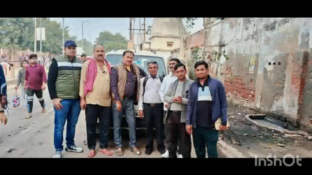 मथुरा गोवर्धन विधानसभा समाजवादी पार्टी 83 के विधायक महेश चंद उर्फ गोल्डी भैया 28 11 2023 को पहुंचे गांव बाटी