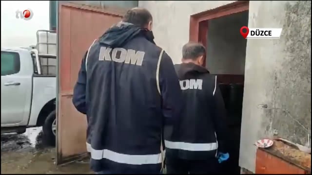 800 Litre Kaçak Akaryakıt Ele Geçirildi