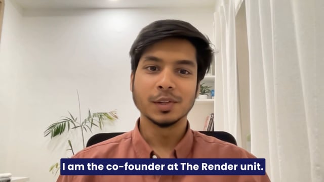 Mushahid — Founder, Render Unit