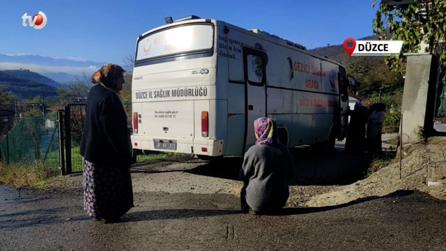 Sağlık Tırı Köy Köy Geziyor