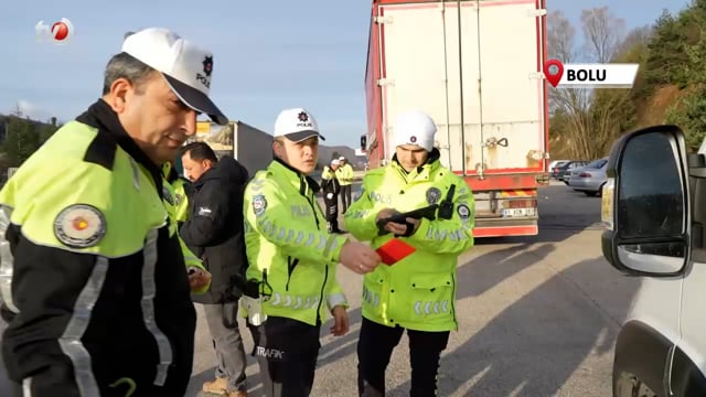 Zorunlu Kış Lastiği Uygulaması Başladı Sürücüler Tek Tek Denetlendi