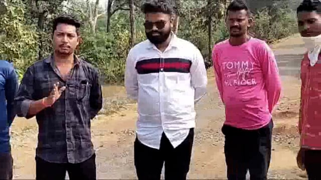 एटापल्ली ते कृष्णार डांबरीकरण रस्त्याचे काम निकृष्ट दर्जाचे; शिवसेना स्टाईल ने आंदोलन छेडणार...!