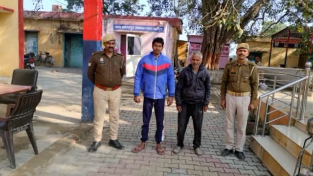 थाना मदनापुर पुलिस ने उद्घोषित वारन्टियों के विरुद्ध चलाए जा रहे हैं अभियान के क्रम में 2अभियुक्तों को गिरफ्तार कर भेजा 