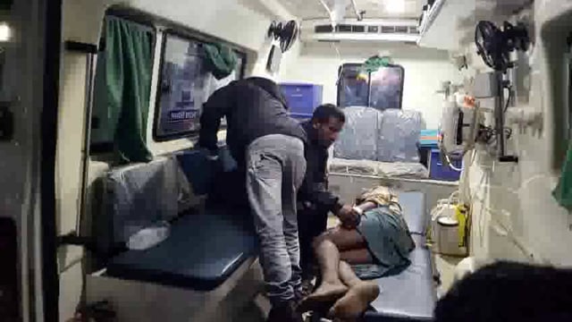 13 साल बाद फिर रक्तरंजित हुआ झालर गांव बौंसी अस्पतला में दहशतजदा मृतक के परिजन।