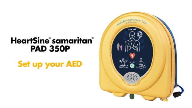 Product video: HeartSine Samaritan PAD - 350P AED