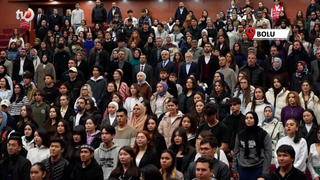 Kazakistanlı Öğrenciler Eski Türklerin Yaşamını Sahneledi