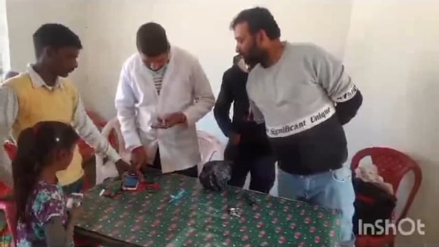 बरेली बृजवासी गौ रक्षक सेना भारत संगठन द्वारा आंखों का निशुल्क कैंप लगाया गया