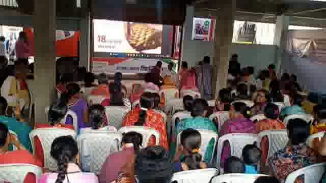 गोपाळनगर येथे विकसित संकल्प यात्रा दाखल,शासकीय योजनांची दिली माहिती