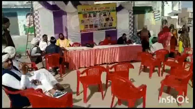 सोनीपत बृजवासी गौ रक्षक सेना भारत संगठन द्वारा निशुल्क स्वास्थ्य कैंप लगाया गया मुख्य अतिथि रहे संत धर्मदास महाराज