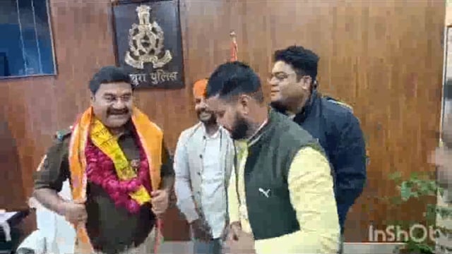 नवागत एसपी सिटी से गोंरक्षको की मुलाकात कई मुद्दों पर हुई चर्चा