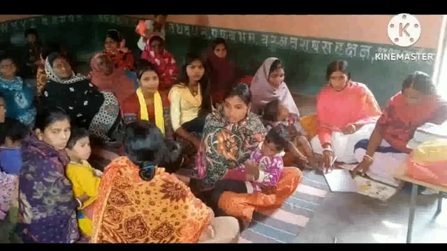 सिरदला के आंगनबाड़ी केंद्र पर किया गया सामाजिक अंकेक्षण