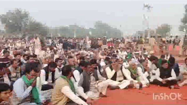 सुरीर में हुई महापंचायत धरना में तब्दील जब तक मांगे पूरी न होगी धरना रहेगी जारी