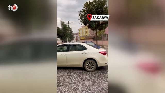 Çaldığı Otomobille Polisten Kaçarken Kaza Yaptı