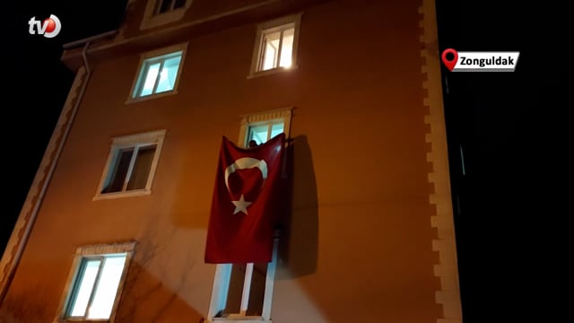 Zonguldak’a Şehit Ateşi Düştü