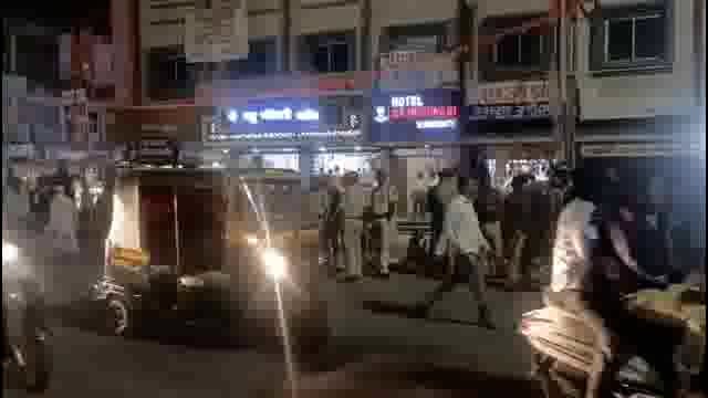 शहरात पोलिसांनी काढला रूट मार्च,नागरिकांना दिला शांततेचा संदेश