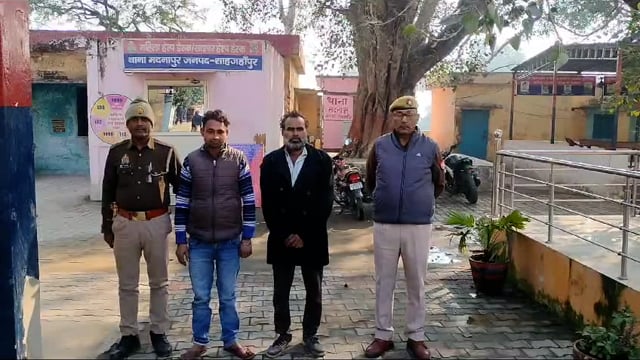 शाहजहांपुर: मदनापुर न्यायालय द्वारा उद्घोषित फरार दो वारेंटियो को पुलिस ने गिरफ्तार कर भेजा जेल