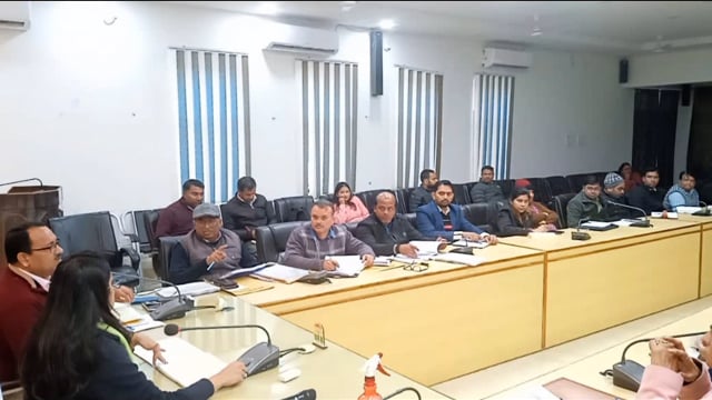 मुख्य विकास अधिकारी ने की जनपदीय स्वास्थ्य समिति की बैठक और दिए निर्देश